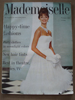 vintage mademoiselle 1959 magazine