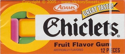 Chicklets Gum