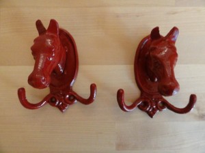 red horsie hooks from swift fox vintage